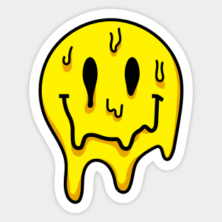 Drippy smile Sticker